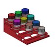 03.png STL-Datei paint bottle holder herunterladen • Objekt zum 3D-Drucken, wavelog