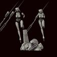 cuts.jpg Asuka Langley - Neon Genesis Evangelion - 3d print figurine