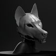 123.33.jpg Wolf Mask Stl - Furry Mask Base