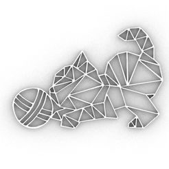 hg1.jpg OBJ-Datei Katze mit Garnknäuel・Design für den 3D-Druck zum Herunterladen, dragon3287