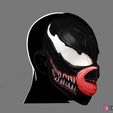 04.jpg Venom Half Mask -Marvel Cosplay - Halloween Mask