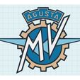 4bfe4d39080351eac66f8d8998b24d3e_preview_featured.jpg MV Agusta Motorcycles Logo Sign