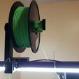 20190503_201200.jpg CR-10s Top Mount Spool Holder with Bearings and Runout Sensor