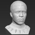 12.jpg Chad Boseman Black Panther bust 3D printing ready stl obj formats