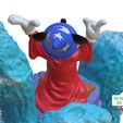 Fantasia-Mickey-Mouse-the-Sorcerer-Wave-and-Spout-14.jpg 3D-Datei Fanart Fantasia Mickey Mouse der Zauberer Rock und Spout・3D-druckbares Modell zum Herunterladen