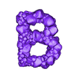 rock-b.stl Free STL file Rocky Alphabet・3D printing model to download