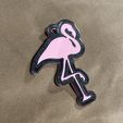 Flamingo.jpg Flamingo Keychain