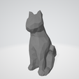 gato-lw-poly.png Cat Sitting Low Poly