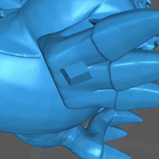 Screenshot-64.png Tyrantrum pokemon 3D print model