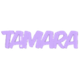 Tamara.STL TAMARA LED ILLUMINATED LETTERS