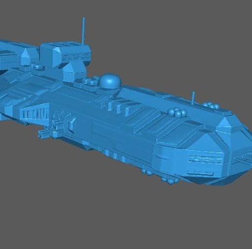 AIRCRAFT- CORVETA DE BATALLA ESPACIAL 3D model