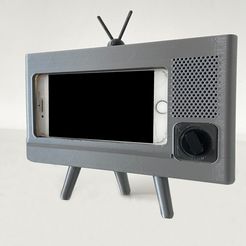 IMG-6374.jpg Archivo STL SOPORTE DE CELULAR RETRO・Objeto para impresora 3D para descargar