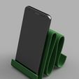 Screenshot-2025-12-10-081322.jpg Modern Sculptural Phone Stand – Artistic Wave Design | 3D Printable Phone Holder STL