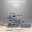 7.jpg 3D file GrimGuard Light Tank・3D printing template to download