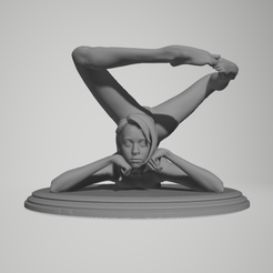 1.png STL file contortionist・3D printable design to download