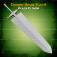 4.jpg Demon Slayer Sword From Black Clover - Fan Art 3D print model