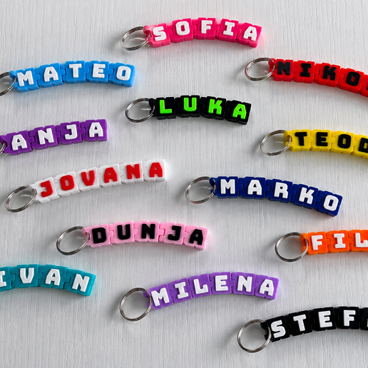 NAME FLEXY Keychains Bundle