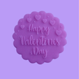 191.png happy valentines day COOKIE CUTTER