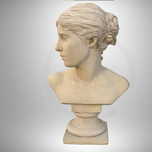 Sculpture “Bust of Róża Loewenfeld” – Classical Portrait 3D Printable Model