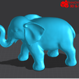 elephant02.png Majestic Elephant - File Ready for 3D Printing