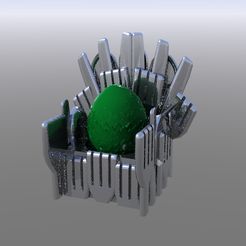 rendu001.jpg Fichier STL gratuit Thrône de Pâques・Design pour imprimante 3D à télécharger
