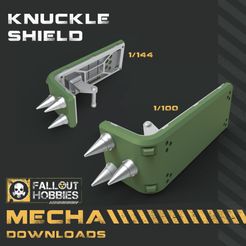 KNUCKLE SHIELD 1/100 FINiRe ts Pareles oy ae | ; i ie DOWNLOADS 3D file Zaku Knuckle Shield・3D printing model to download, FalloutHobbies