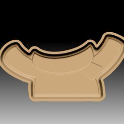 ReindeerChest-VACUUM-PIECE.jpg STL-Datei RENTIER BRUST BADEBOMBE FORM・3D-druckbare Vorlage zum herunterladen