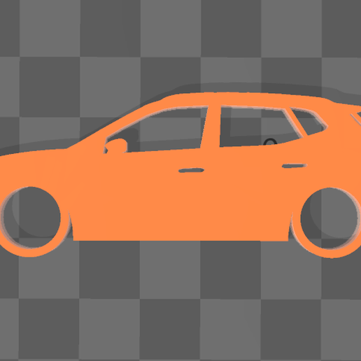 Key ring Seat Arona 3D model