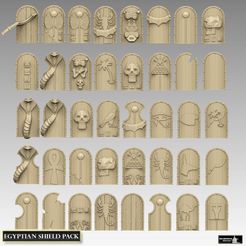 egypt-shield-insta.jpg 3D-Datei Ägyptisches Schild-Pack・3D-druckbares Design zum Herunterladen