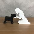 WhatsApp-Image-2023-01-07-at-13.46.48.jpeg Girl and her Schnauzer (straight hair) for 3D printer or laser cut