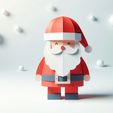 _34713a03-b1a1-40d1-8693-4c57180a2c73.jpg Lowpoly 圣诞老人 | 圣诞装饰 3D 模型 | 节日多边形艺术 | 假日家居设计