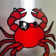 IMG_5526.jpeg Pirate Crab – Stained Glass Style Snap-Fit