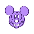 MICKEYNEGRO v1.stl Free STL file mickey cookie cutter・3D printer model to download