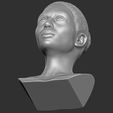 18.jpg Beautiful redhead woman bust ready for full color 3D printing TYPE 6