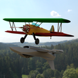 7.png Boeing Stearman inspired model