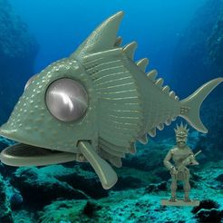 64102ad7-3eca-4247-b36d-e8c59360e001.jpg Stingray Terror Fish - Barco / Submarino Acuafibio Escala 28mm