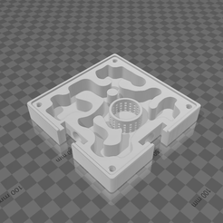 Dia-25.png Fichier STL Fourmilière de type labyrinthe・Design à télécharger et à imprimer en 3D