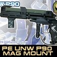4-UNW-P90-PE-MAG-mount-EGO8-mlok.jpg UNW P90 MAG MOUNT FOR PLANET ECLIPSE paintball markers EGO’s GEO’s ETHA’s ETEK’s