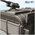 8.jpg Truck with weapons, spikes and front shovel (1) - Future Sci-Fi SF Post apocalyptic Tabletop Scifi