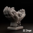 Render-Gato-FINAL3.jpg ESTATUA CONMEMORACION GATO EN MANOS STATUE MEMORIAL CAT IN HAND