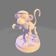 mmmmmmm.png Steampunk Robo Monkey – 3D Printable Collectible Model