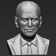 14.jpg Prince Philip bust 3D printing ready stl obj