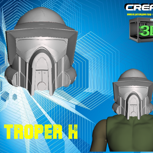 TROPER HEAD H 3D model