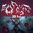 Syndra-Coven_03.png Syndra Coven Accessories League of Legends STL files