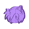 AmyRose_1.stl Amy Rose Sonic MAnia cookie cutter