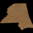 6.png Topographic Map of Mississippi – 3D Terrain
