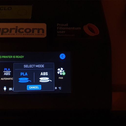 an @ amen ens a ABS ie ABS a i ty (i a Ender 5 Plus - LCD Screen Dark Theme v 1.0