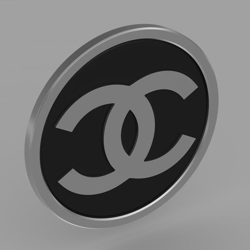 🎭 chanel logo 3・ STL File for ・Cults