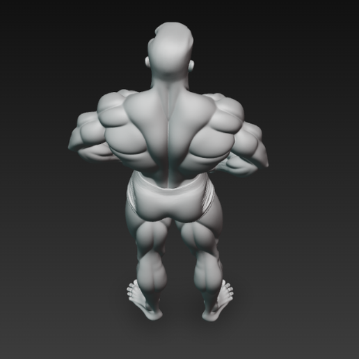 👨 Bodybuilder Man 01・Free STL File for 3D printing・Cults