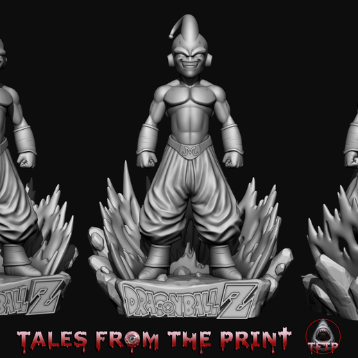 Kid-buu-DEMO-2-4k-Tales-from-the-print.png Kid buu - Majin buu - Boubou - boo Dragon Ball Z One part and multipart versions High quality by Tales From The Print.